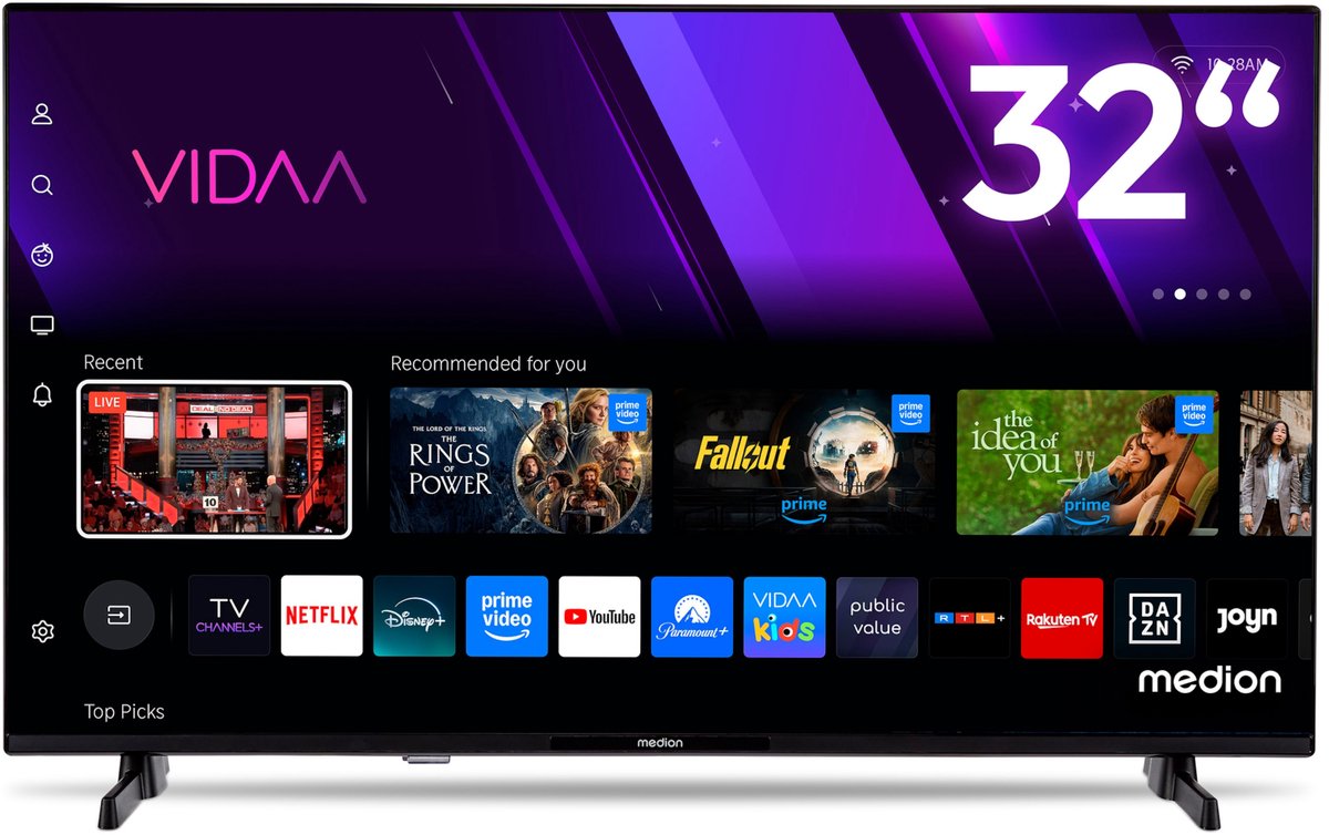 MEDION Full HD TV 80 cm (32 inch) (Smart TV, HDR, VIDAA - MEDION - €219,95