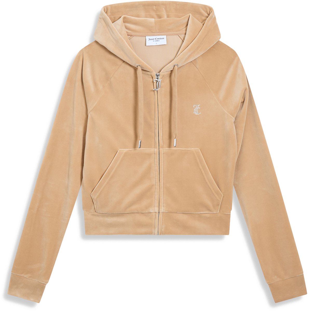 Juicy Couture Juicy Couture Madison Classic Velour Hoodie With Juicy Logo - Maat M