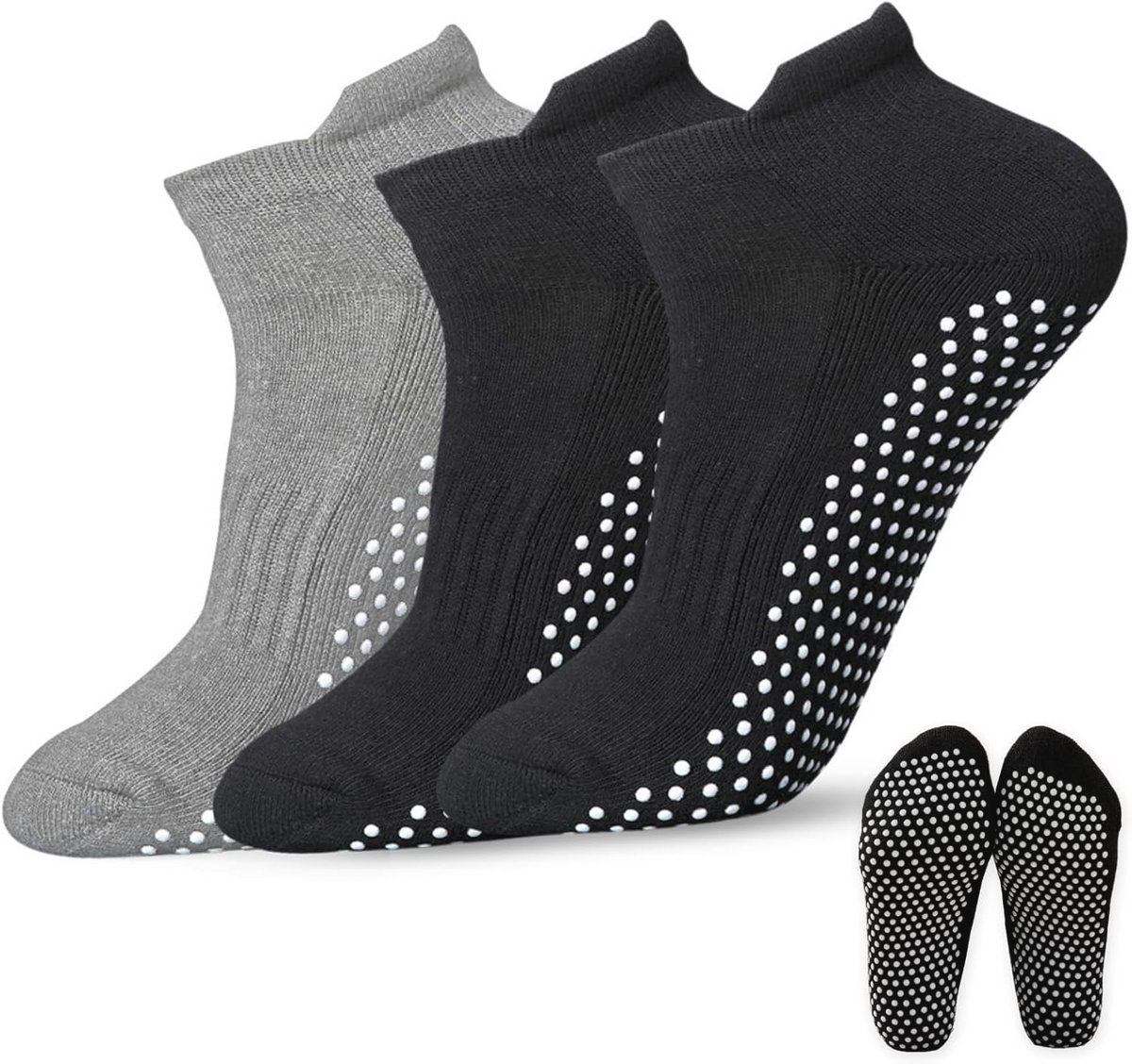 Yoga gripsokken antislip voor optimale grip en stabiliteit