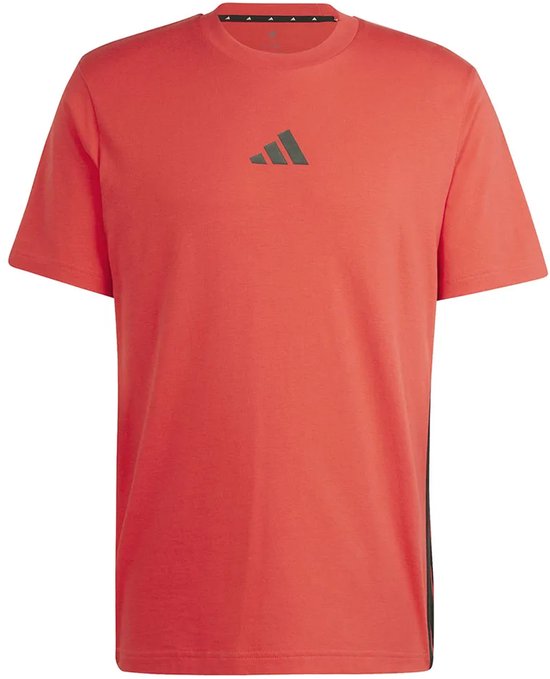 ADIDAS - m 3s sj t - T-shirt sportcasual km homme - Rouge