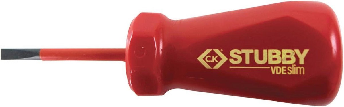 Stubby VDE Schroevedraaiers 1000V - Slanke 4.0 mm Schroevendraaier voor Krappe Ruimtes