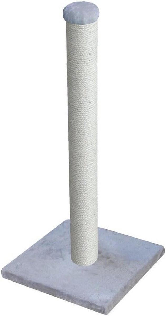 Krabpaal Grijs 90 cm met Sisalstammen voor Katten