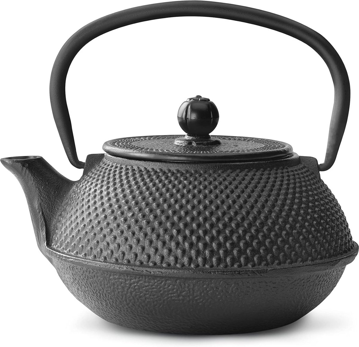 Gietijzeren Theepot 0.8L - Druppelvrij Gieten en Geëmailleerd Interieur