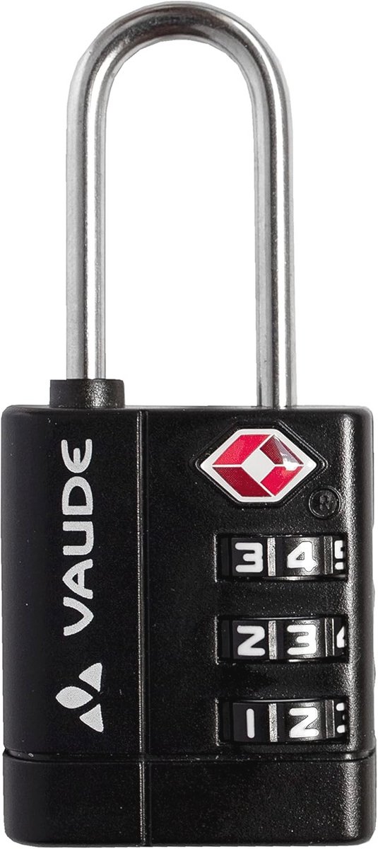 Combination Lock for Travel - TSA Approved - Silver and Black