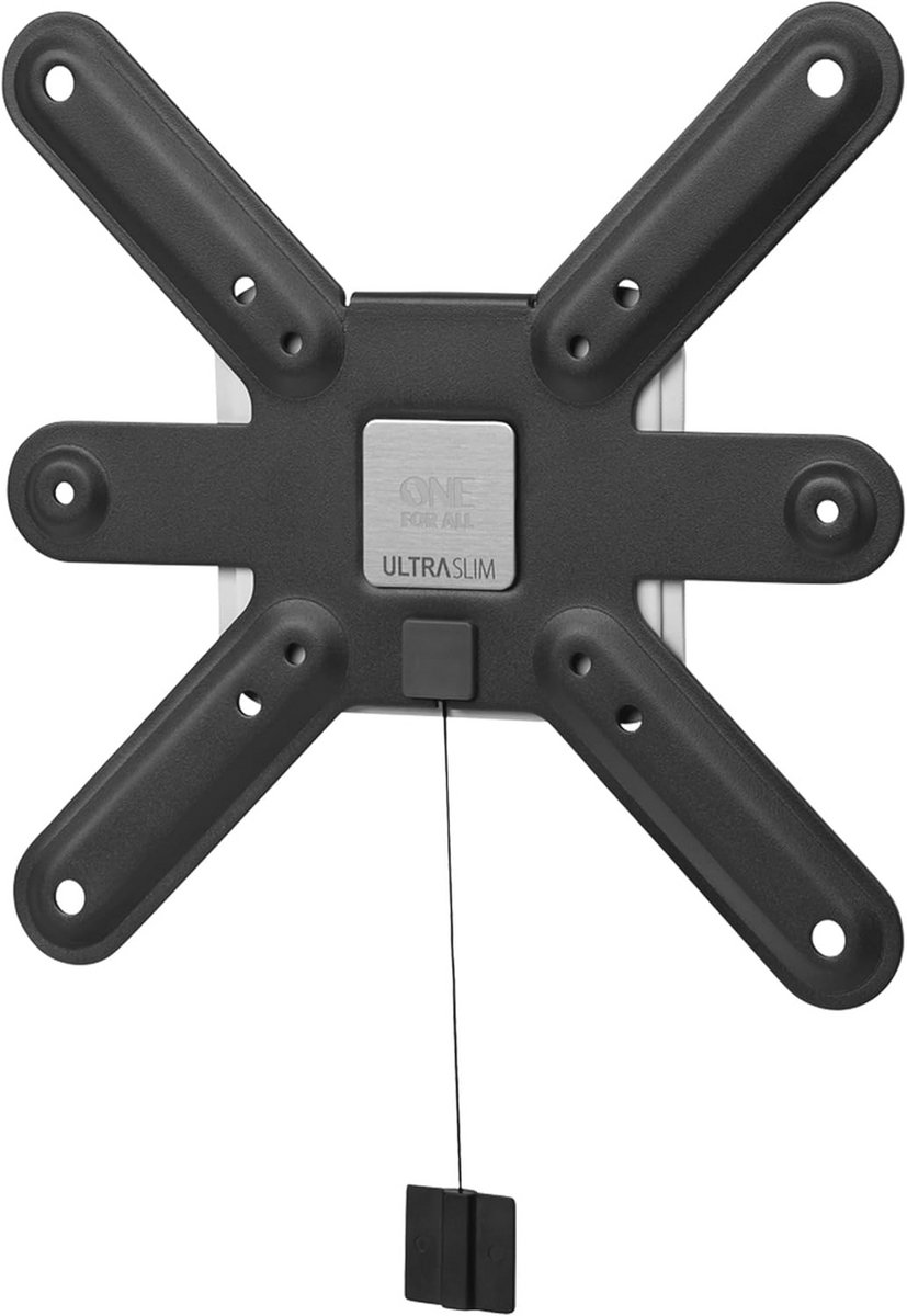 Vast TV muurbeugel voor 13-43 inch - 40 kg, Ultra Slim, zwart