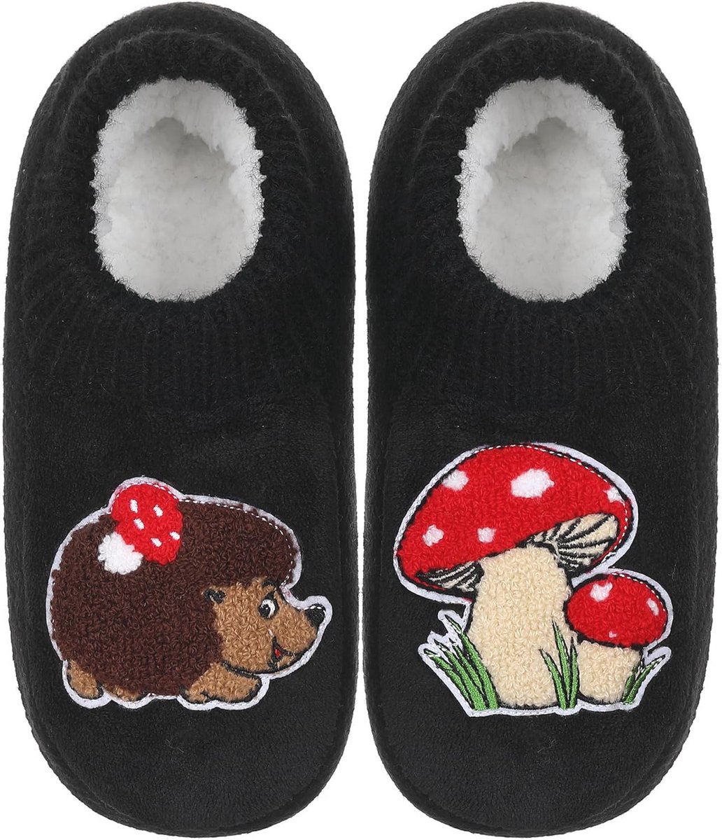 Dier Cartoon Pantoffelsokken voor Vrouwen - Warme Gebreide Antislip Huissokken