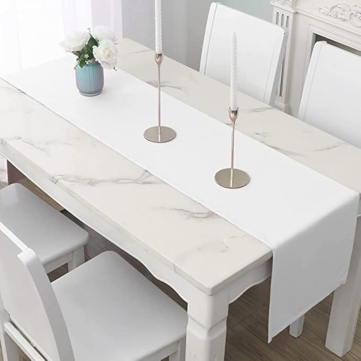 Elegant Rood Tafelloper voor Eettafel – 42 x 150 cm – Perfect voor Kerstdecoratie