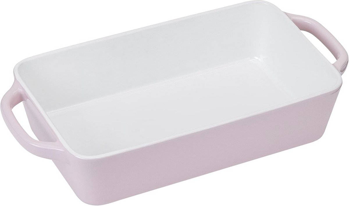 Keramische Bakvorm voor Brood, Lasagne, en Taarten - 2,1 L - Rechthoekig Design
