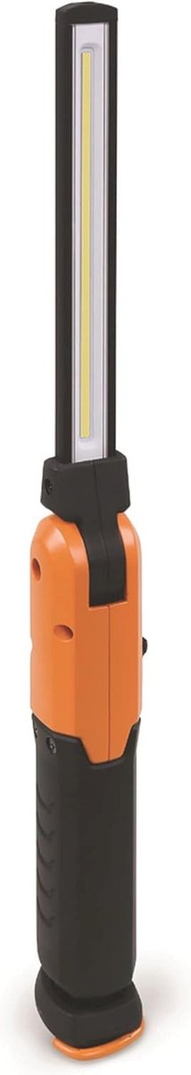 Oplaadbare LED-inspectielamp met dubbele lichtopbrengst en 180° draaibaar