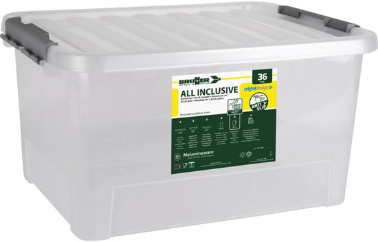 Brunner - Camping Serviesset - Dolomit - All Inclusive - 36 delig - Melamine - Vaatwasserbestendig - BPA-vrij — afbeelding 3