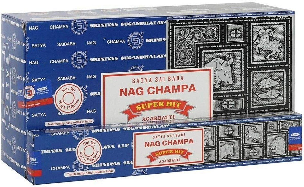 Nag Champa en Super Hit Wierook Combo Pack