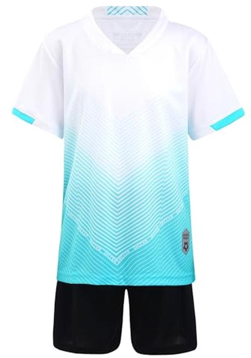 Korte Mouw Sport Set voor Kinderen - Sneldrogend T-shirt en Shorts voor Jogging en Sport