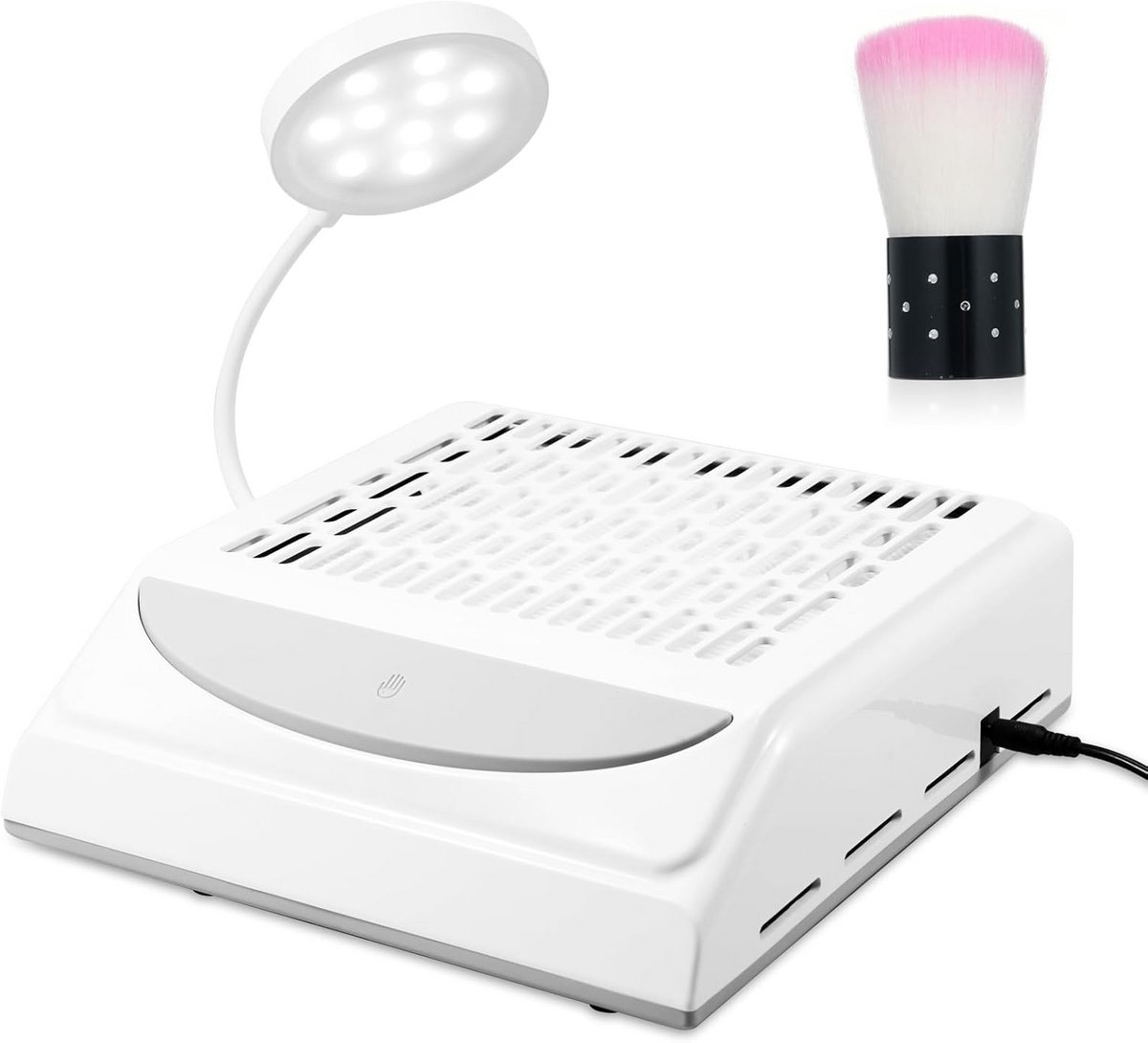 Krachtige Nagelstofzuiger met Instelbare Snelheid en LED Lamp voor Thuis en Professioneel Gebruik