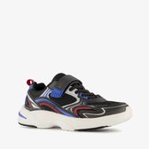 Blue Box jongens sneakers zwart blauw - Maat 35 - Uitneembare zool