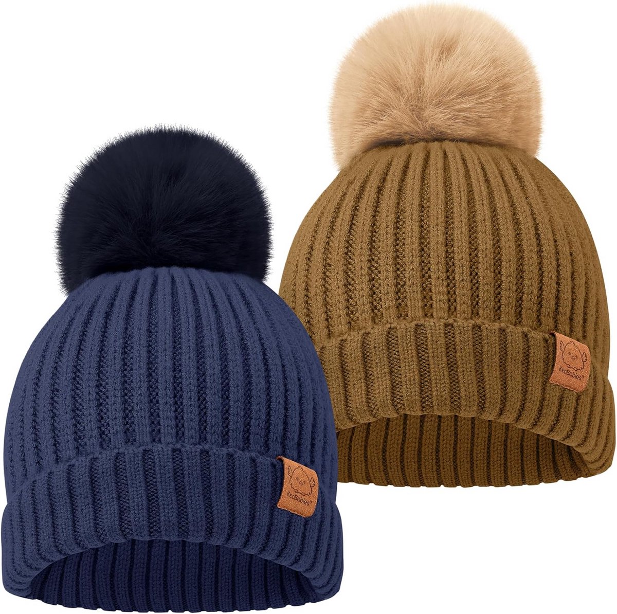 Zachte baby muts voor jongens en meisjes - comfortabele en warme kinder muts voor herfst en winter