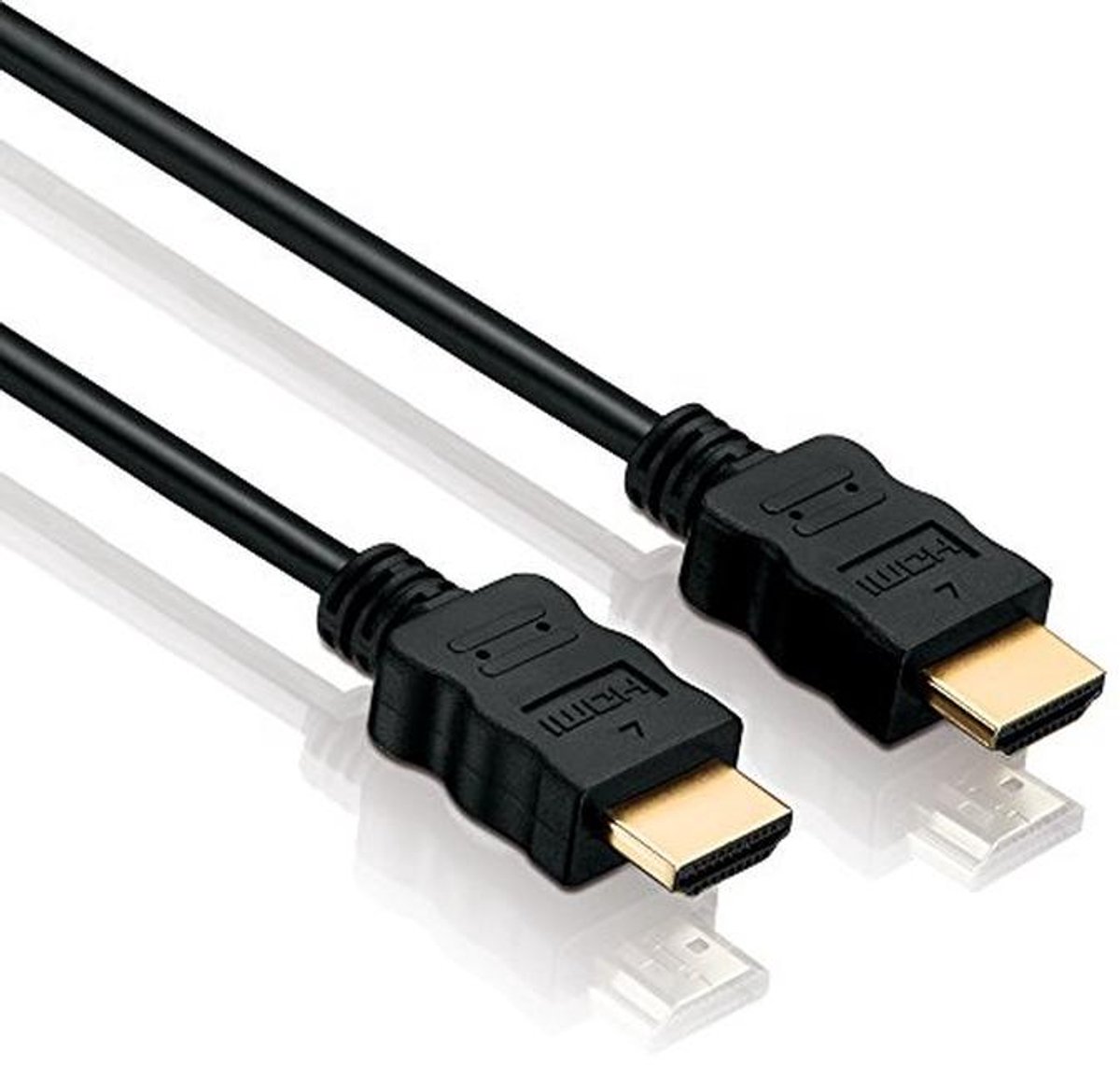 HDMI-kabel met Ethernet 1m - Perfecte Signaaloverdracht tot Full HD 1080p
