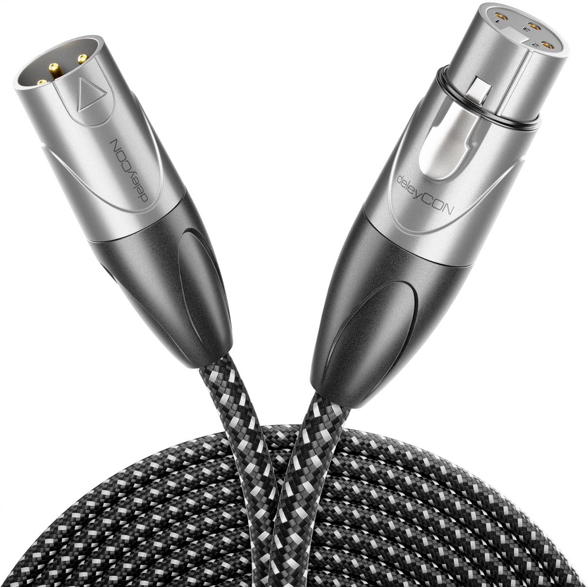 Microfoon Kabel 20m XLR Man naar XLR Vrouw - Studio Kwaliteit, OFC Koper