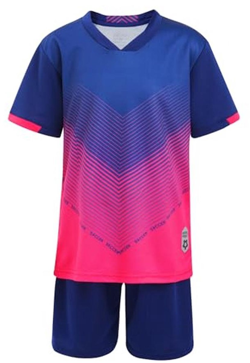 Sportpak voor kinderen set van 2, ademend T-shirt en shorts, voor trainingen en wedstrijden