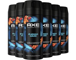 AXE - Premium Deodorant Bodyspray - Fine Fragrance Collection - Indigo Haze - 6 x 150 ml