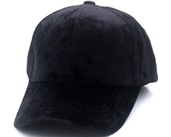 Pet - fluweel look - zwart