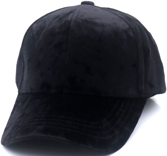 Pet - fluweel look - zwart