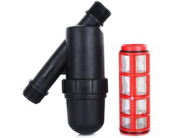 3/4 Inch Waterfilter voor Irrigatie en Sproeiers - RVS Zeef voor Tuin en Zwembad
