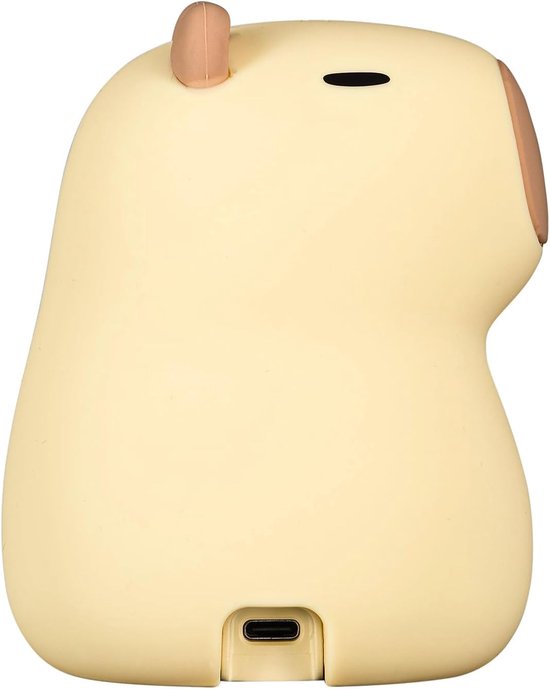 ACEP LED nachtlampje Capybara - 11CM Hoog - Kinderlampje - Met USB Oplaadkabel - Capibara - Capybara lamp - Nachtlampje - Kinderlamp van ACEP — afbeelding 4