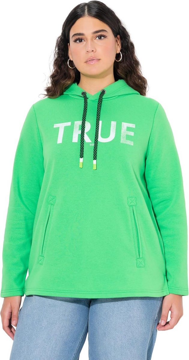 Dames Hoodie met Kordel en Zakken - Langarm Sweatshirt van Zachte Stof
