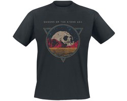 Queens Of The Stone Age Planet Skull Heren T-shirt - zwart - XXL