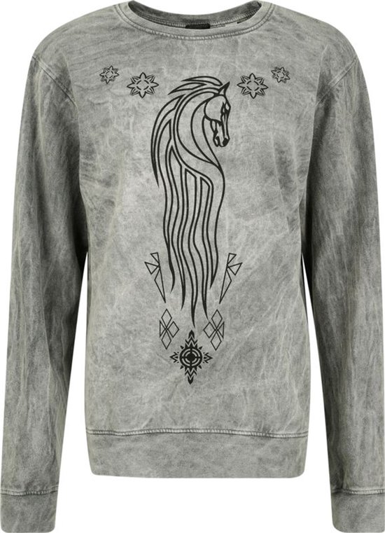 Sweat-shirt femme Le Seigneur des Anneaux Rohan - gris - L