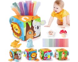 Tissue doos speelgoed 6-12 maanden Montessori