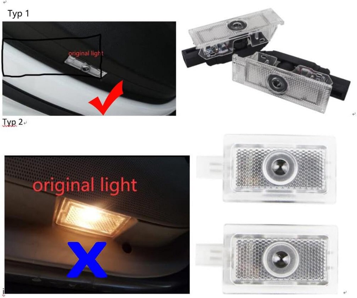LED Auto Portier Projector Verlichting 3D Emblem 12V 7W