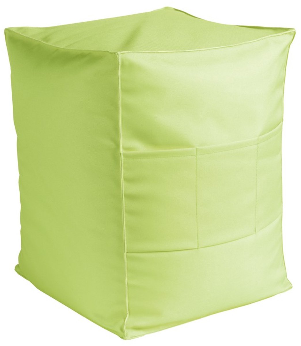 St. Tropez Outdoor Poef groen 40x40x50cm