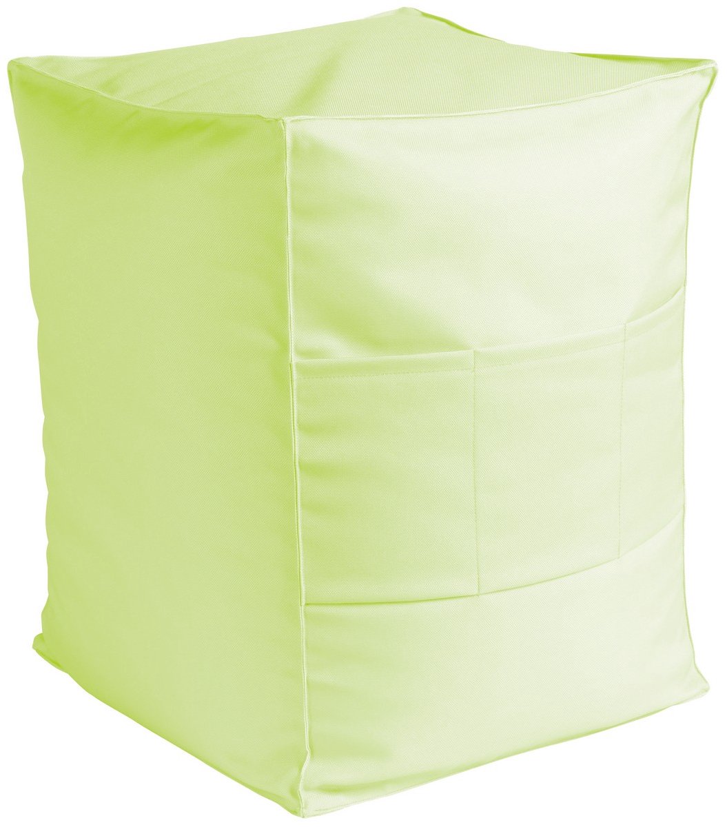 St. Tropez Outdoor Poef groen 40x40x50cm