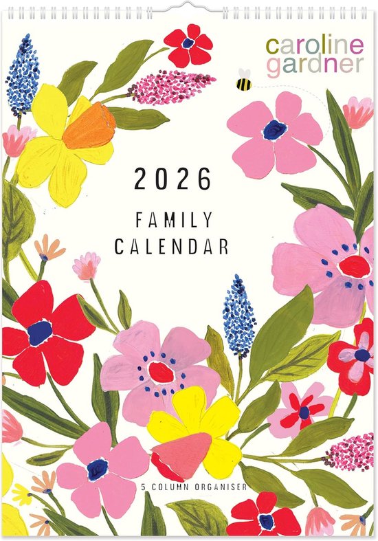 2026 Wandkalender, 3 maanden planner, hangbare