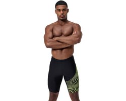 Heren Medley Logo Jammer voor Zwemoefeningen - Technische Stof - Atletisch Ontwerp