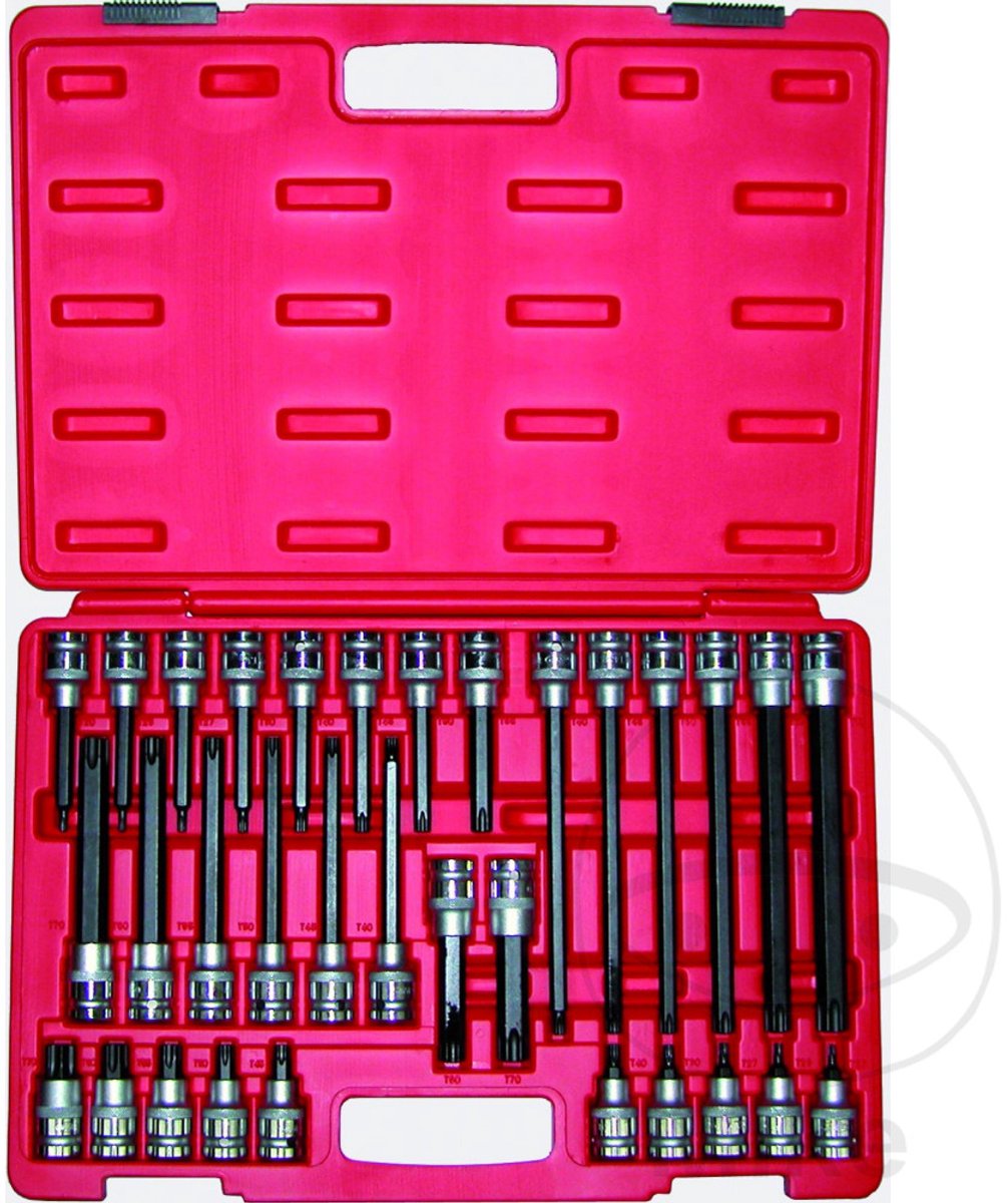 JMP Torx Dop Dop 1/2 Inch Set (32 Delen)