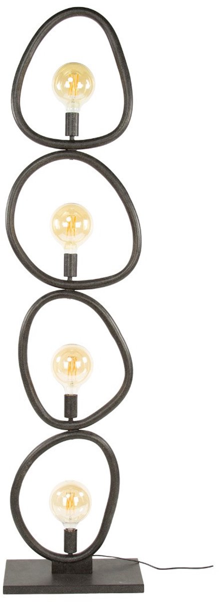 Fraaai - Celia vloerlamp 4-lichts - artic zwart