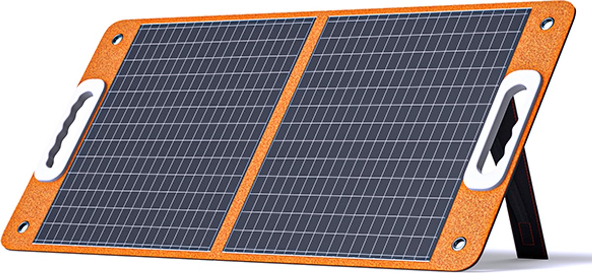 FlashFish TSP 18V 60W Opvouwbaar Draagbaar Zonnepaneel – Met USB-C PD & DC Uitgang