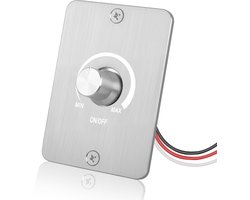 Traploze LED Dimmer 12V PWM Schakelaar voor Verlichting in Camper, Boot en Vrachtwagen