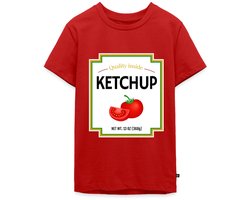 Ketchup Kostuum Voor Carnaval Premium T-Shirt Tiener