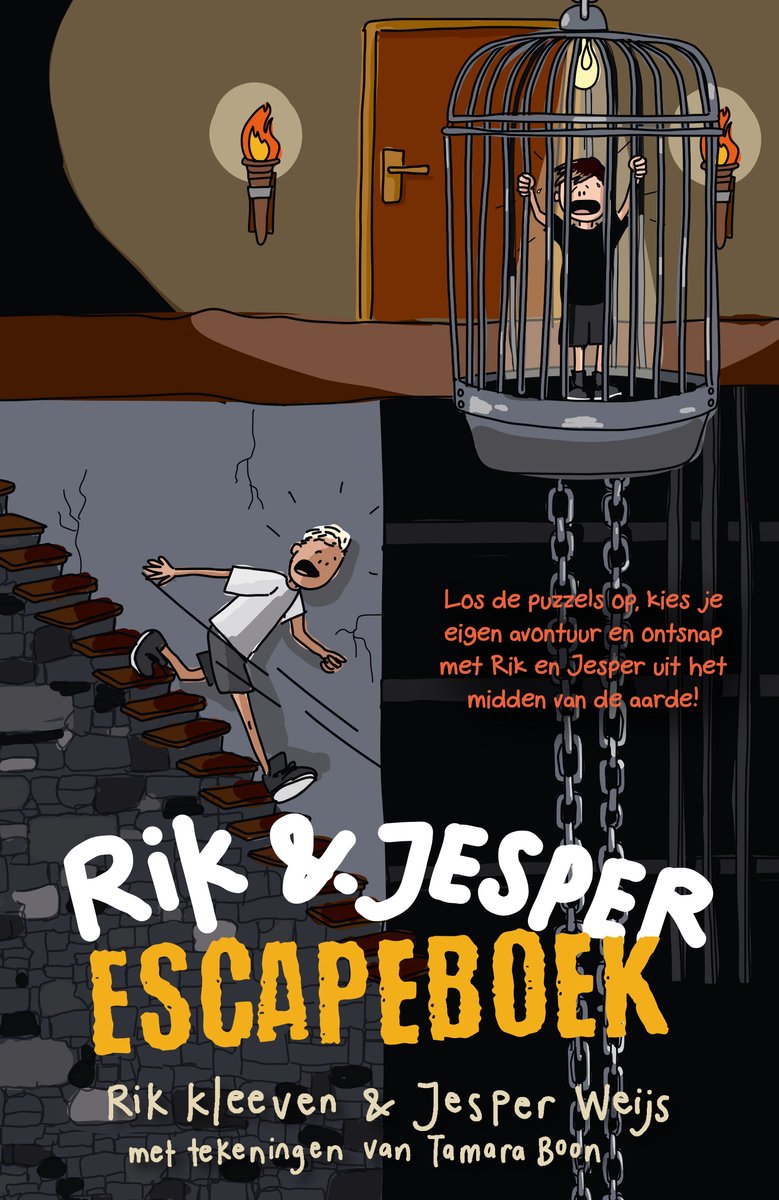 Omslag van Glowmovies - Rik en Jesper escapeboek