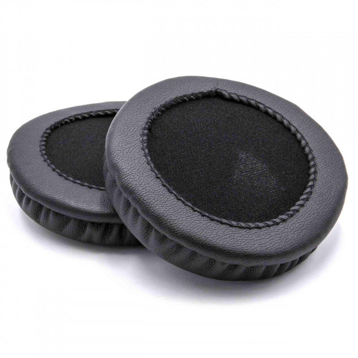 Oorkussens universeel (75mm) compatibel met o.a. AKG, ASUS, Audio Technica, Cresyn, JBL, JVC, Panasonic en Sony hoofdtelefoons / zwart
