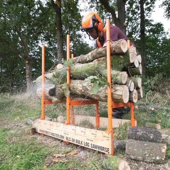 Compacte en Lichtgewicht Blokzaagbok voor Nauwkeurig Houthakken - 250 kg Draagcapaciteit en Opvouwbaar Ontwerp van Merkloos	 — afbeelding 3