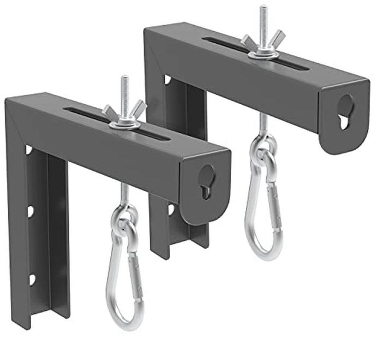 Universele Verstelbare Projectorscherm L-Beugel voor Wand- of Plafondmontage, 80 lbs Capaciteit