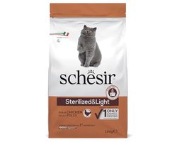 Droog kattenvoer voor gesteriliseerde katten met kip - 1,5 kg