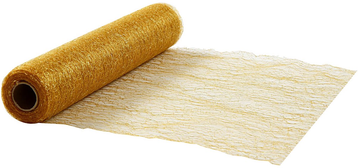 Tafelloper, b: 30 cm, goud, 10 m