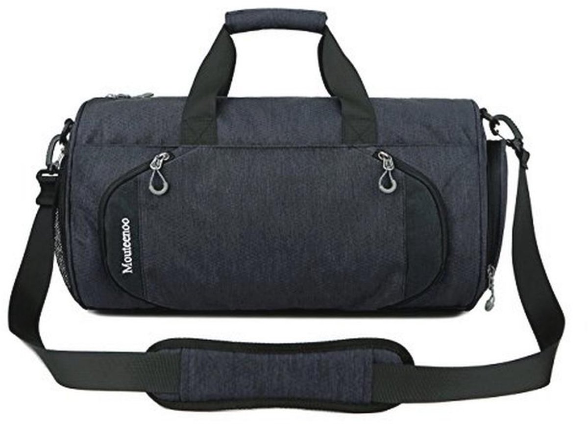 Kleine gymtas met schoenenvak voor dames en heren - Compact en praktisch