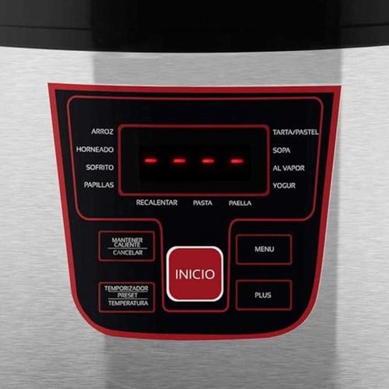 Programmeurbare Keukenmachine met LCD Display - 11 Kookprogramma's en 5 Liter Inhoud van Merkloos — afbeelding 4