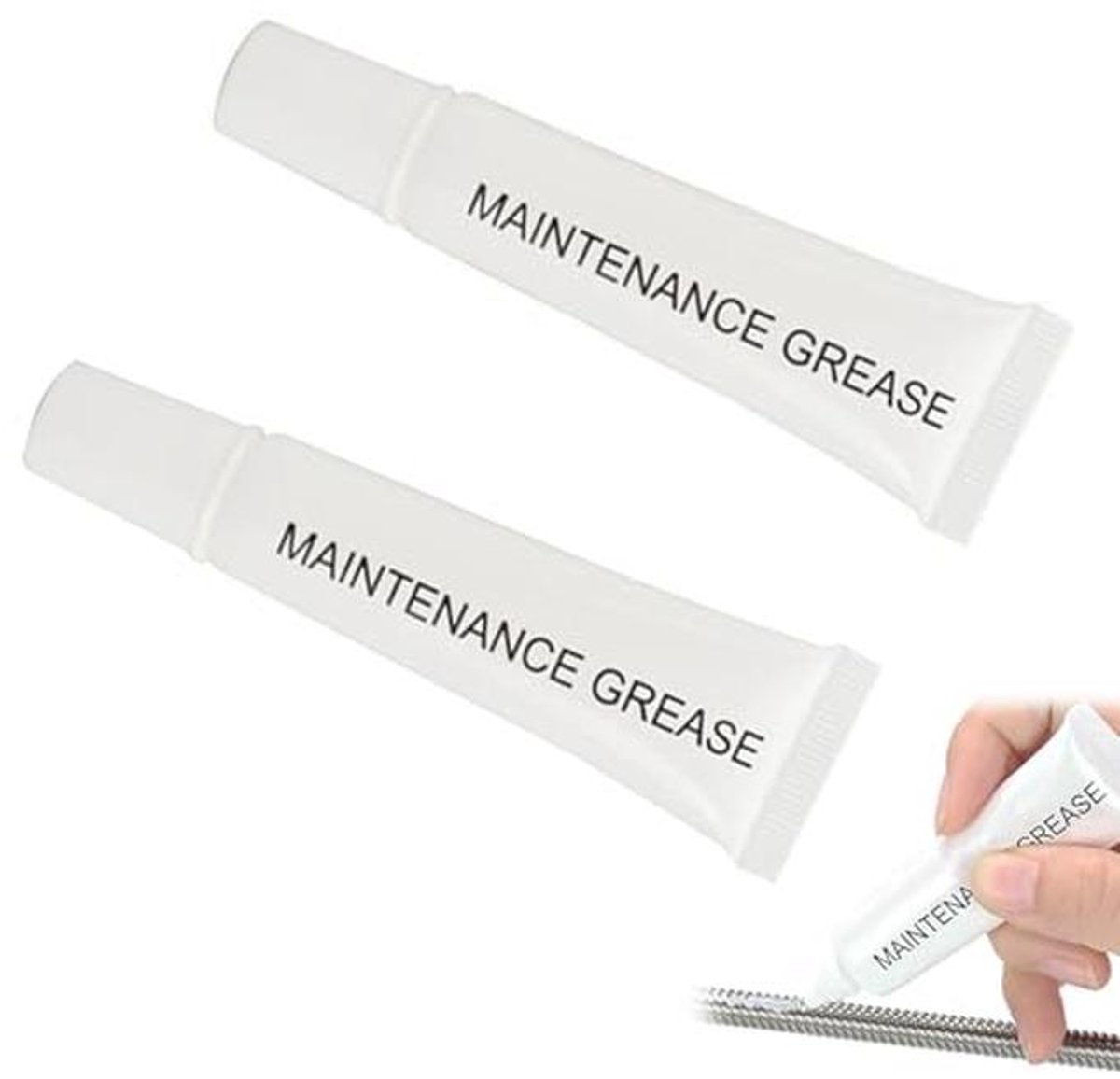 Smeervet voor 3D Printers - Geluidsreductie en Anti-Slijtage Smering - 2 Stuks
